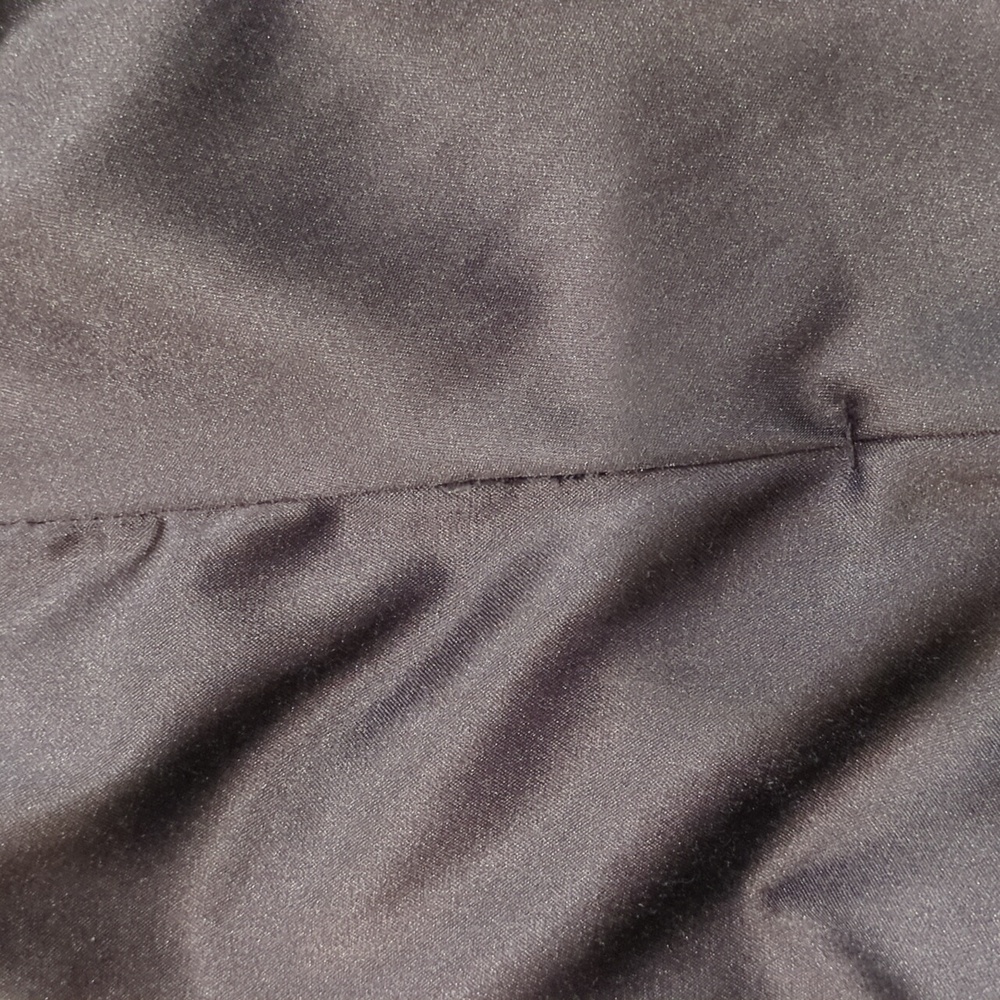 Ruby Rox | Party Dress Halter Top Flouncy Skirt Black Satin | 9 - Picture 7 of 7